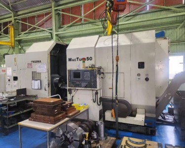 车铣加工中心 MACTURN50x1500 大隈