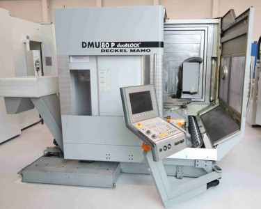 五轴联动加工中心  DMU 80 P 德玛吉