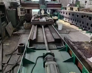 龙门铣床 4米 济南二机
